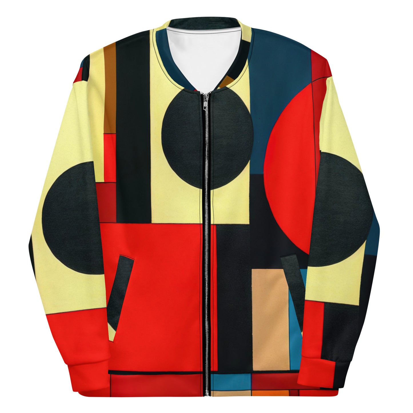 DMV 1351 Abstract Art Unisex Bomber Jacket