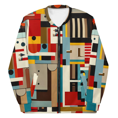 DMV 0413 Abstract Art Unisex Bomber Jacket