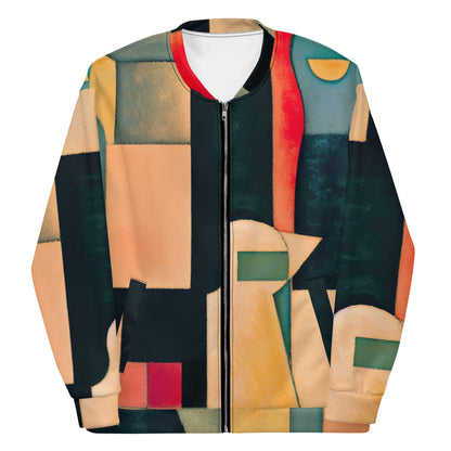 DMV 1344 Abstract Art Unisex Bomber Jacket