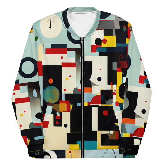 DMV 0152 Retro Art Unisex Bomber Jacket