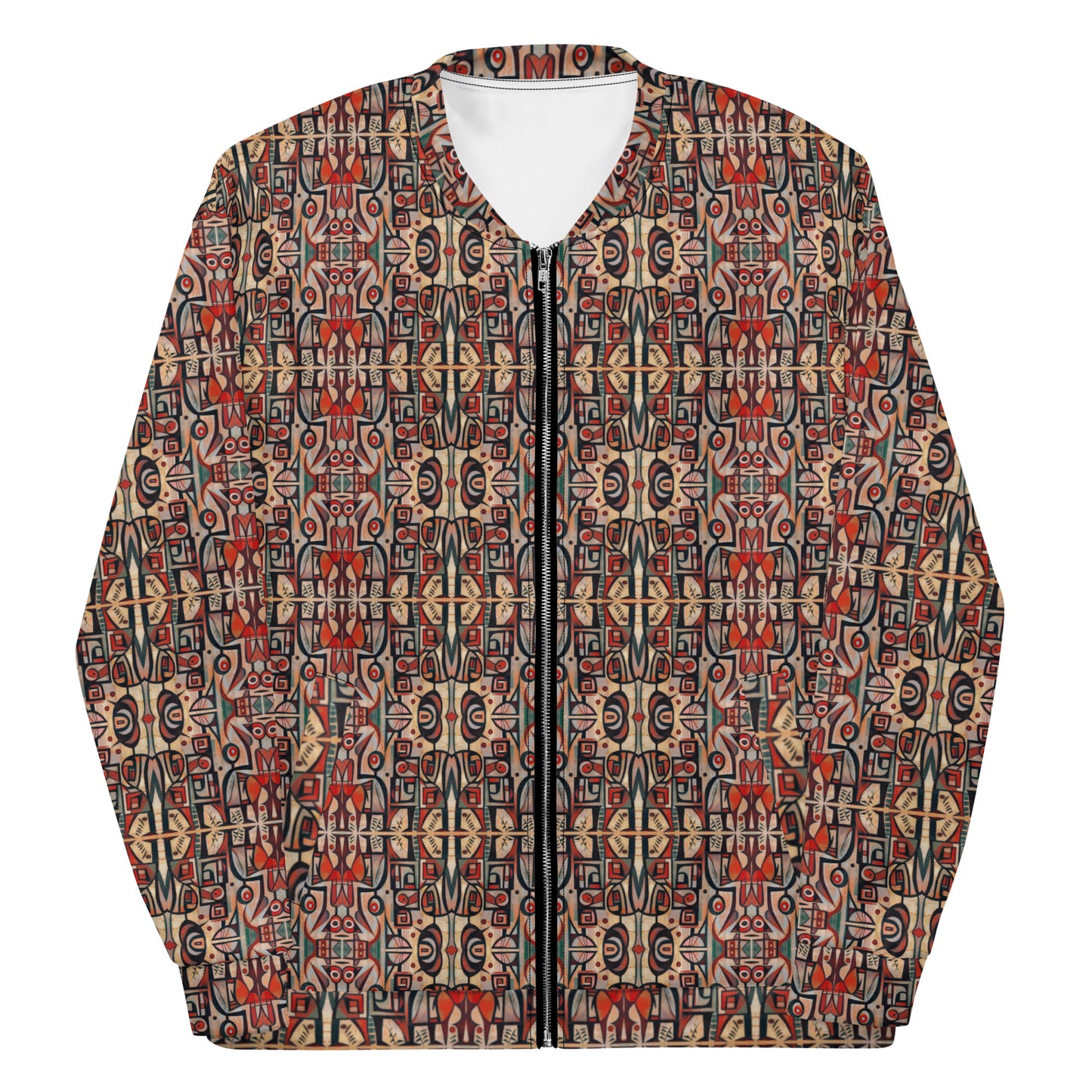 DMV 0201 Classic Boho Unisex Bomber Jacket