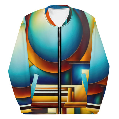 DMV 0151 Retro Art Unisex Bomber Jacket