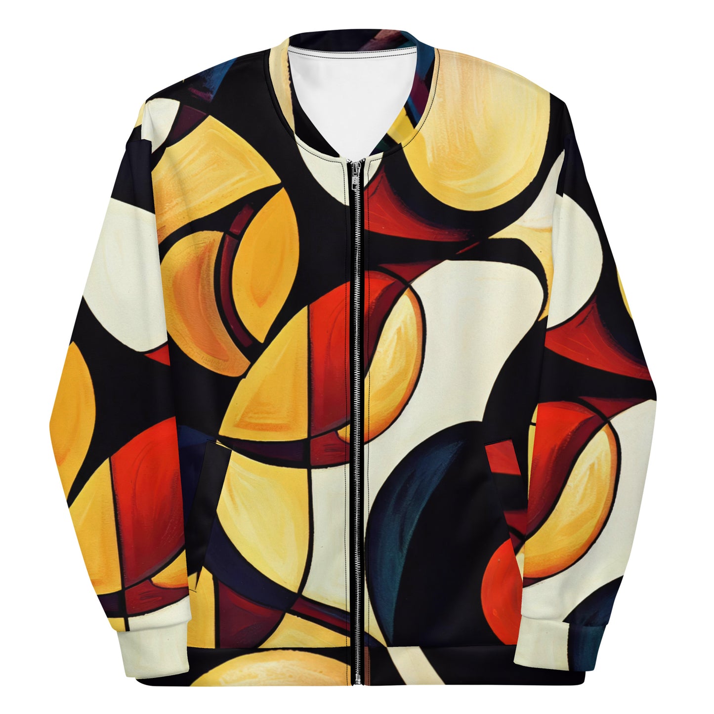 DMV 0195 Retro Art Unisex Bomber Jacket