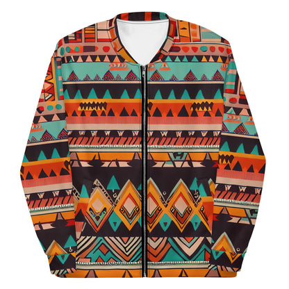 DMV 0415 Boho Unisex Bomber Jacket