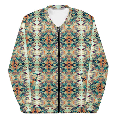 DMV 0408 Chic Boho Unisex Bomber Jacket