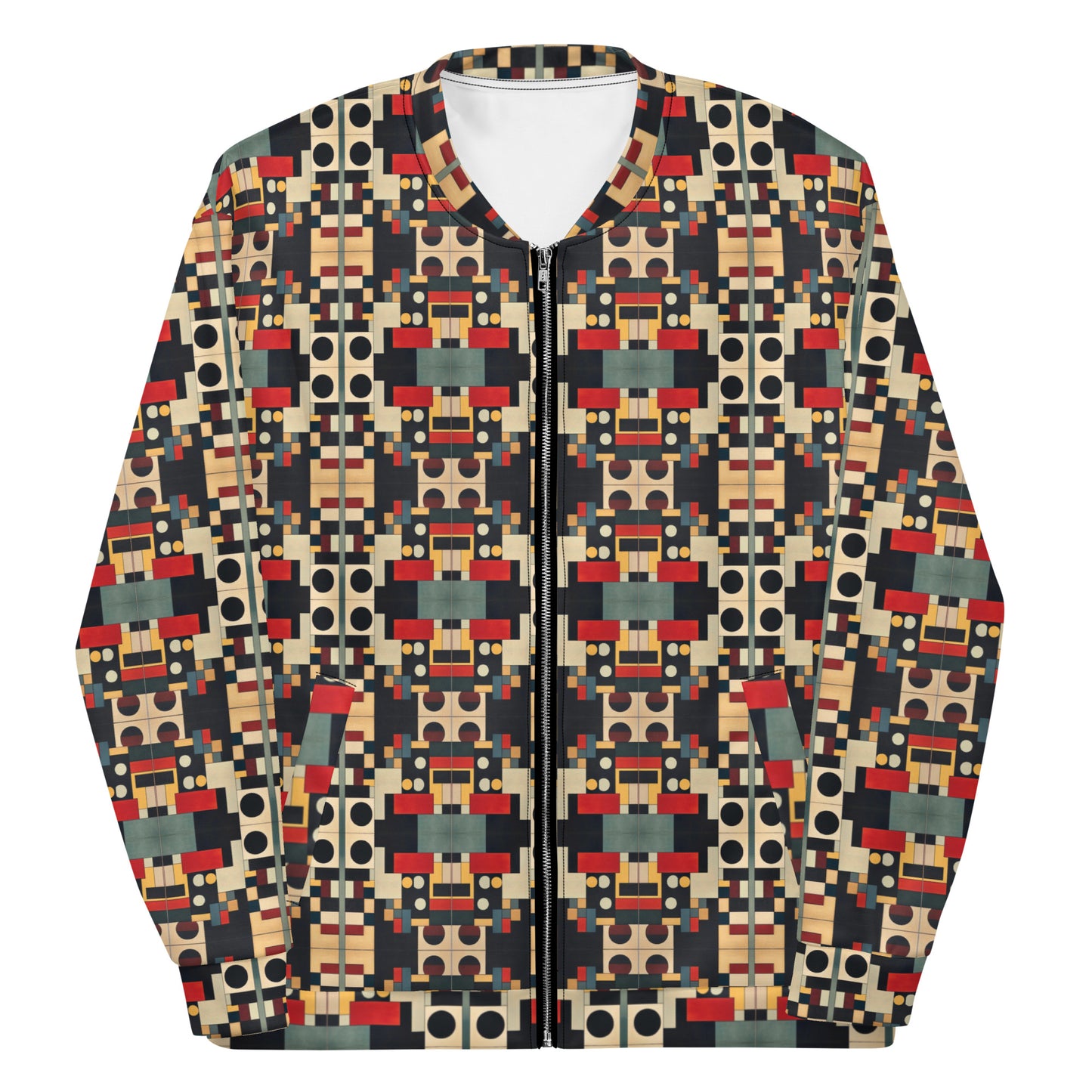 DMV 0510 Geo Boho Unisex Bomber Jacket