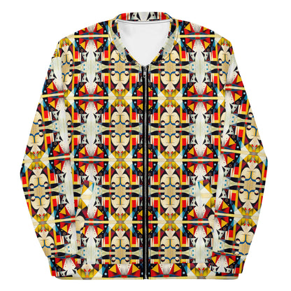 DMV 0517 Chic Boho Unisex Bomber Jacket