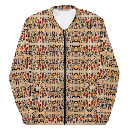 DMV 0509 Classic Boho Unisex Bomber Jacket