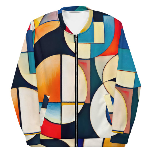 DMV 2023 Abstract Art Unisex Bomber Jacket