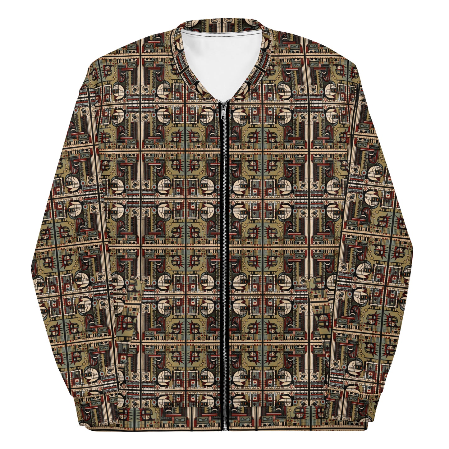 DMV 0790 Classic Boho Unisex Bomber Jacket