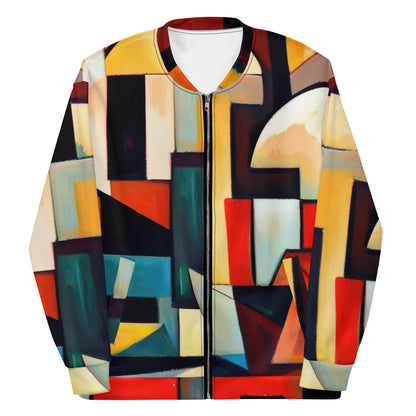 DMV 1109 Abstract Art Unisex Bomber Jacket