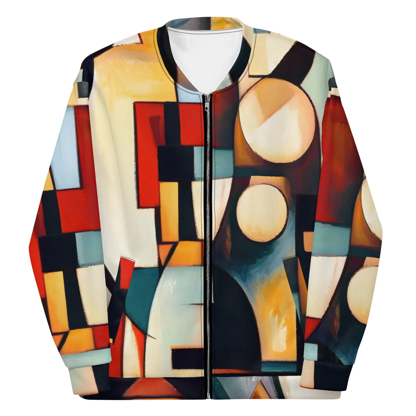 DMV 1108 Abstract Art Unisex Bomber Jacket