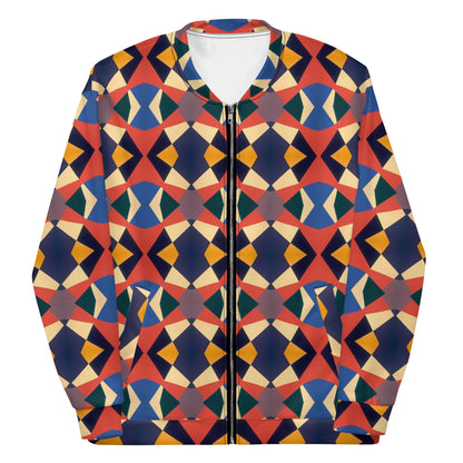 DMV 0691 Classic Boho Unisex Bomber Jacket