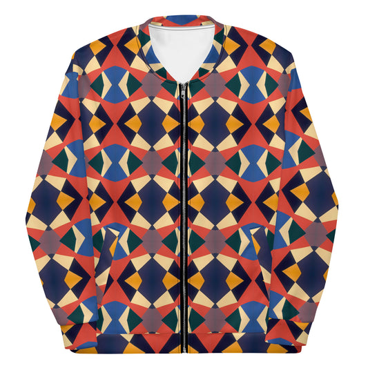 DMV 0691 Classic Boho Unisex Bomber Jacket