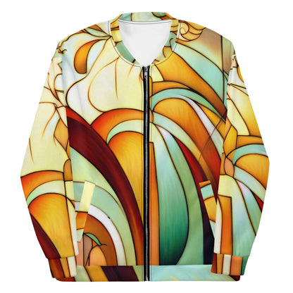 DMV 1038 Abstract Art Unisex Bomber Jacket