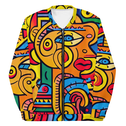 DMV 0499 Psy Art Unisex Bomber Jacket