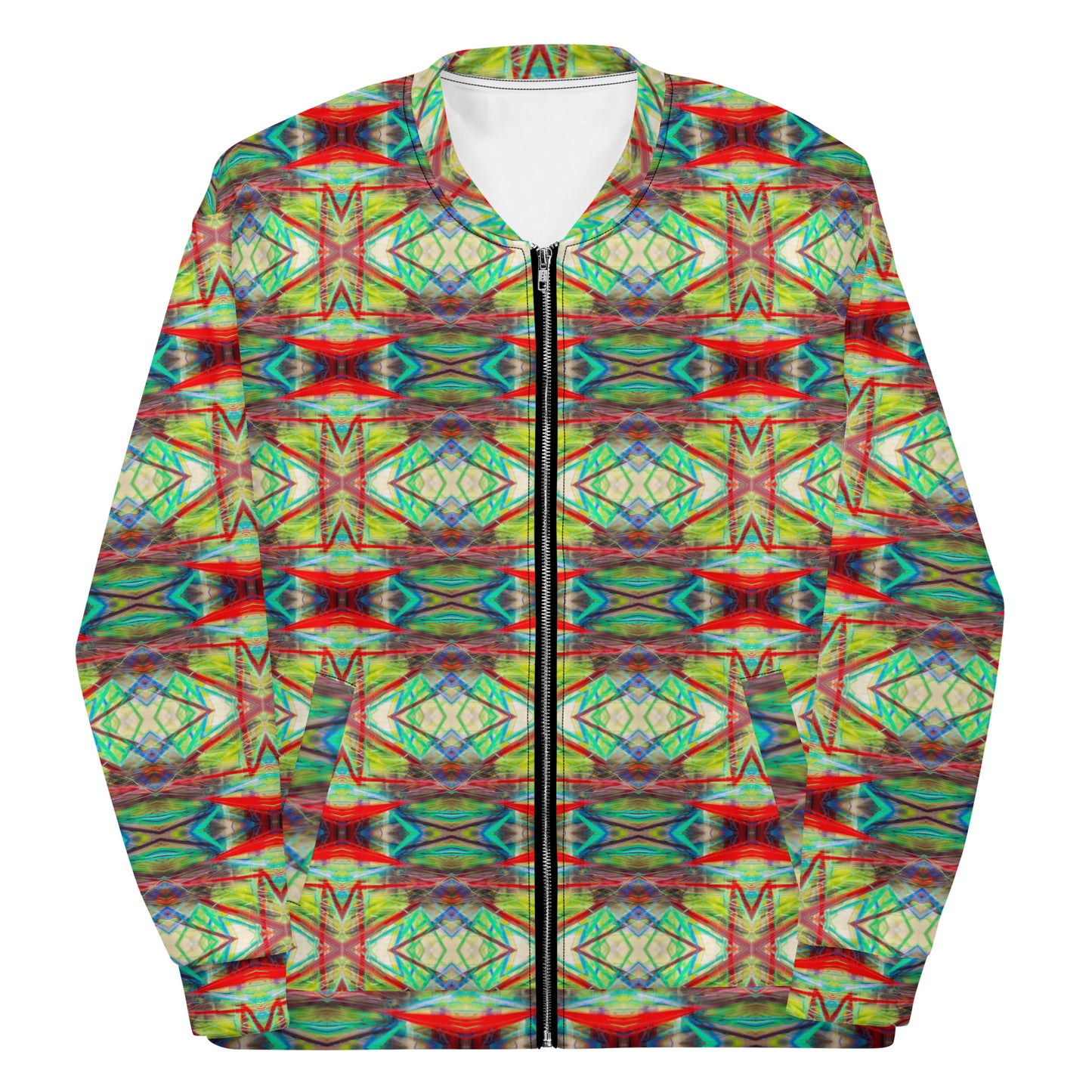 DMV 0942 Avant Garde Artsy Unisex Bomber Jacket