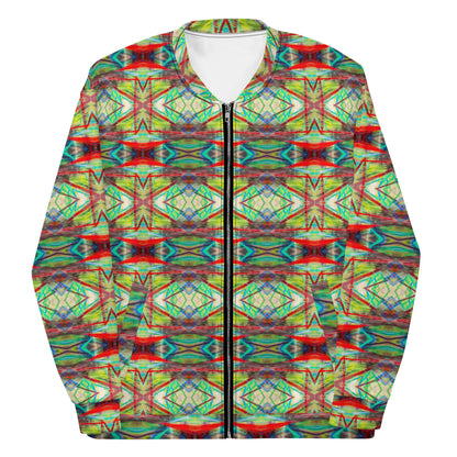 DMV 0942 Avant Garde Artsy Unisex Bomber Jacket