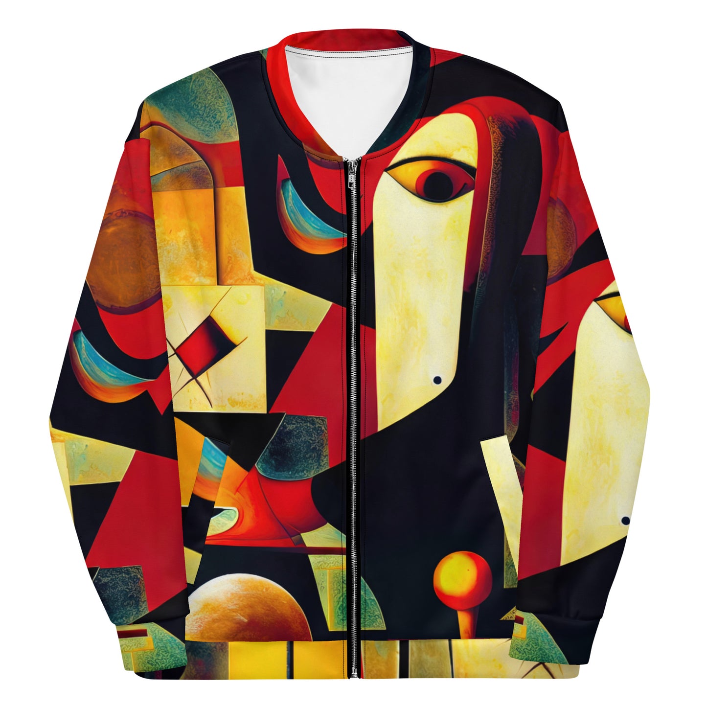 DMV 1507 Retro Art Unisex Bomber Jacket