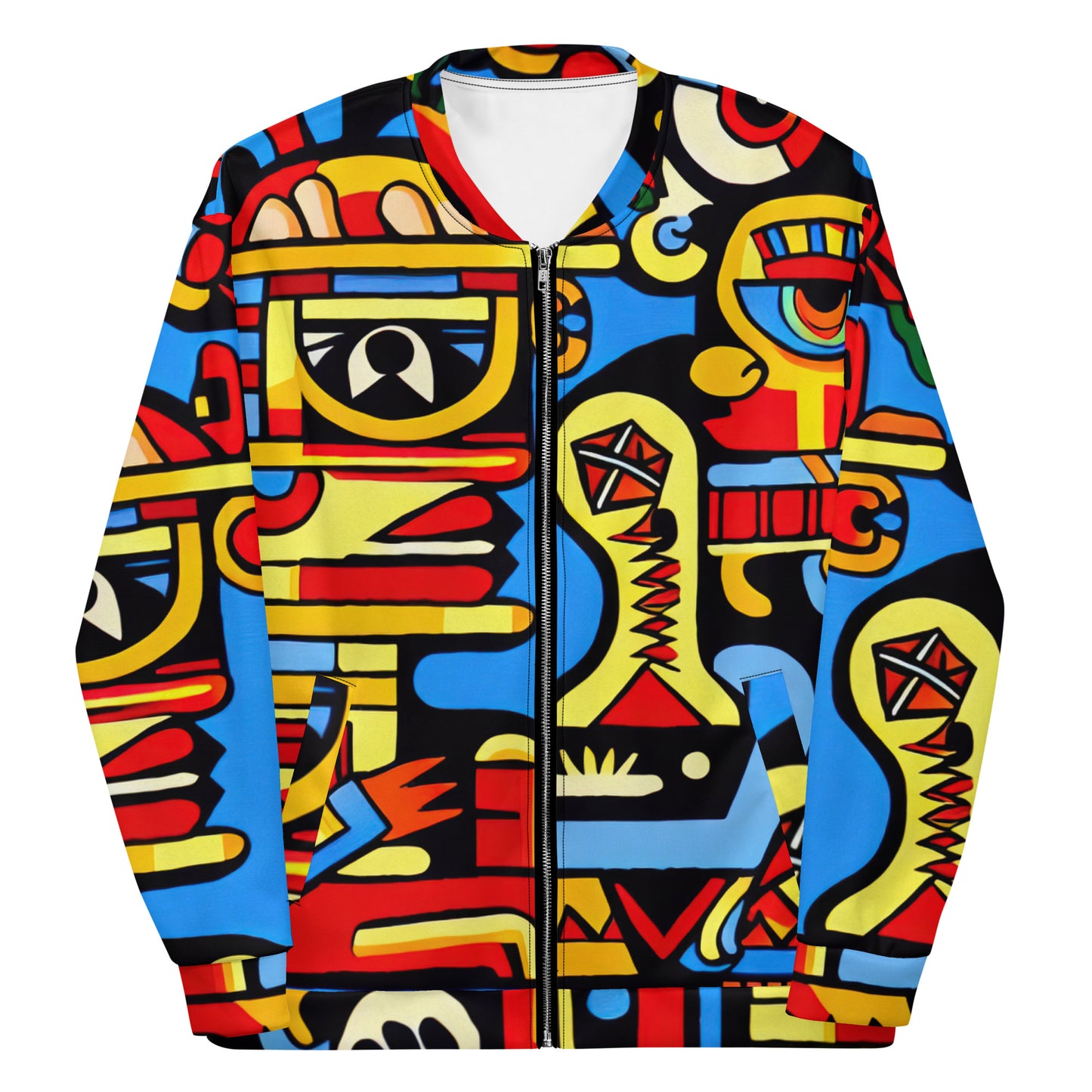 DMV 1232 Psy Art Unisex Bomber Jacket