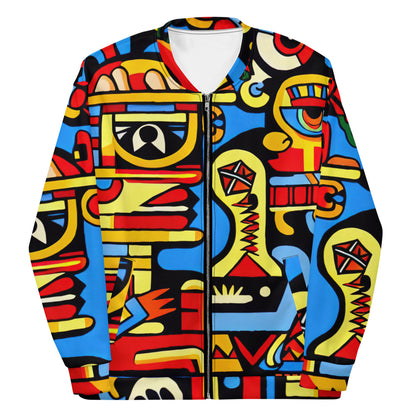 DMV 1232 Psy Art Unisex Bomber Jacket