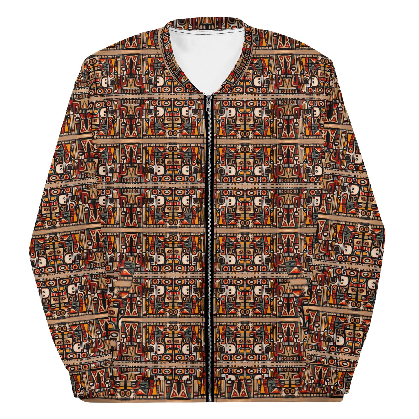 DMV 0323 Classic Boho Unisex Bomber Jacket