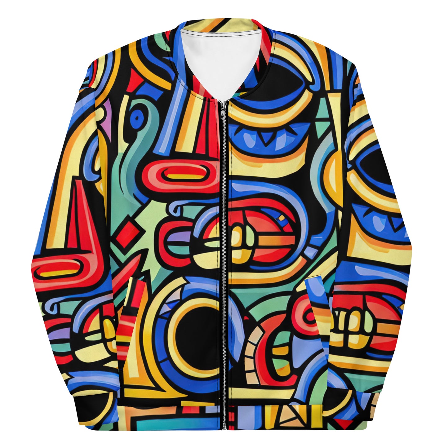 DMV 2041 Psy Art Unisex Bomber Jacket