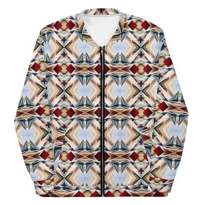 DMV 0889 Geo Boho Unisex Bomber Jacket