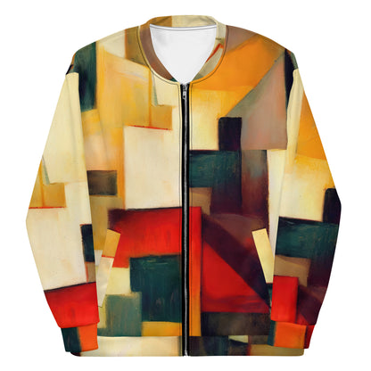 DMV 1078 Abstract Art Unisex Bomber Jacket