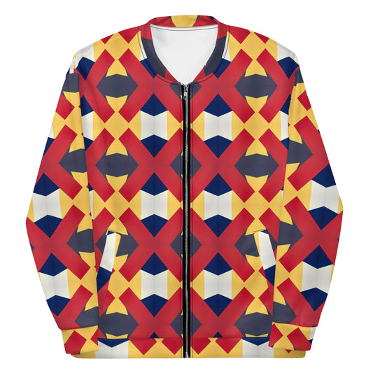 DMV 0476 Classic Boho Unisex Bomber Jacket