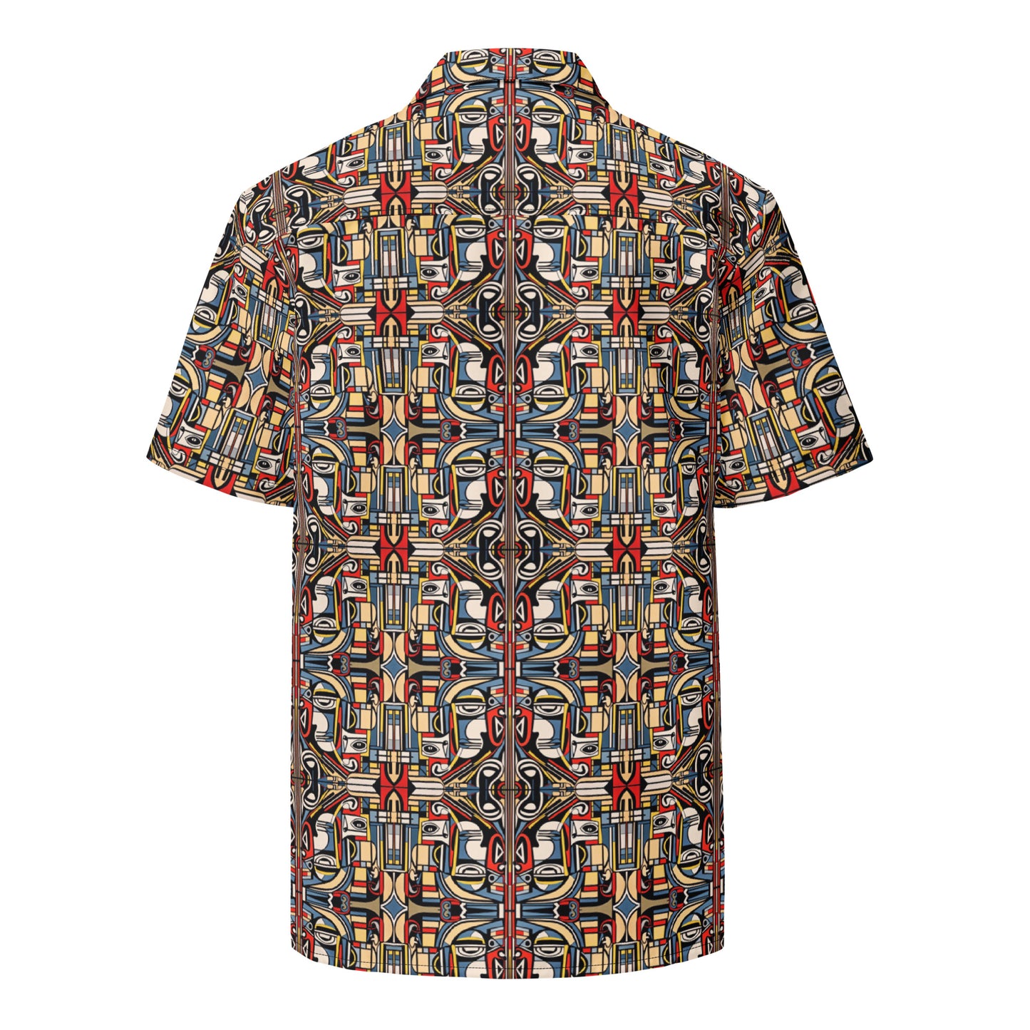 DMV 0283 Chic Boho Unisex button shirt