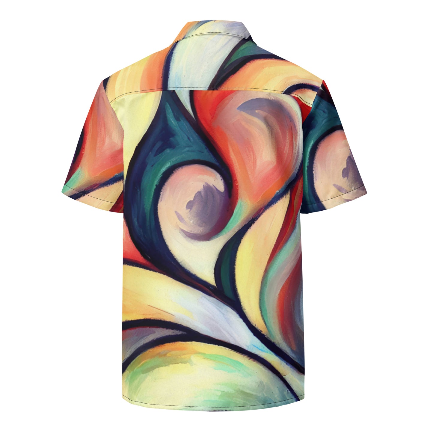 DMV 0277 Abstract Art Unisex button shirt