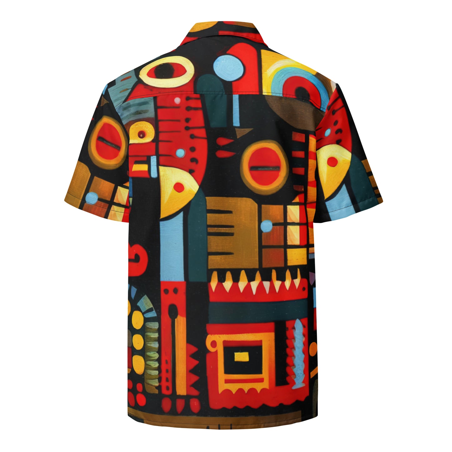 DMV 0233 Psy Art Unisex button shirt