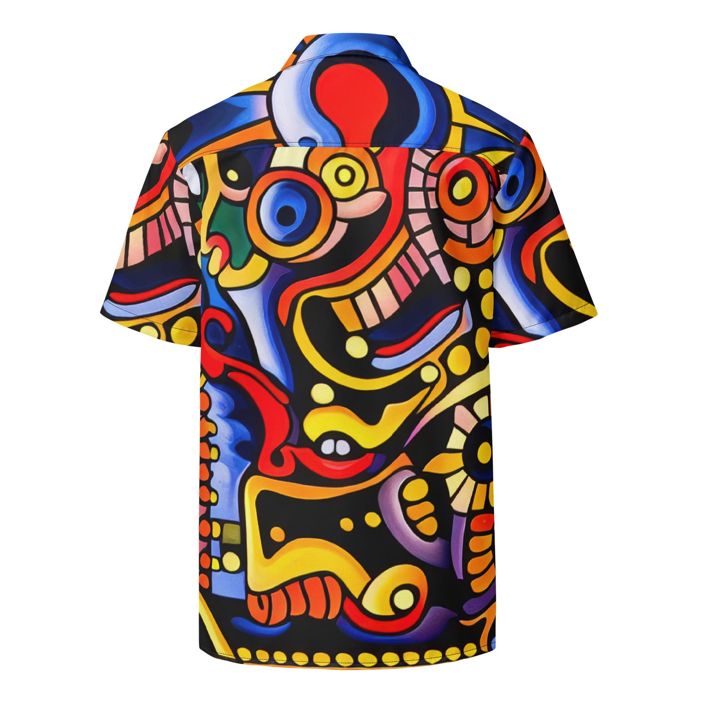 DMV 0051 Psy Art Unisex button shirt