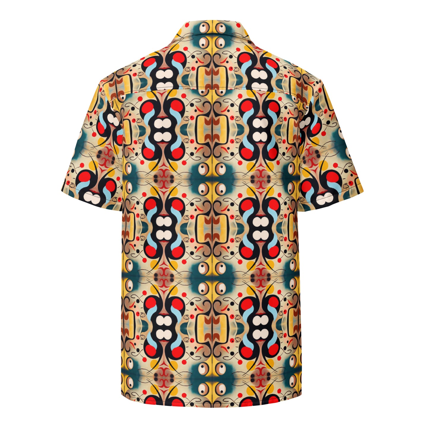 DMV 0040 Vintage Artsy Unisex button shirt