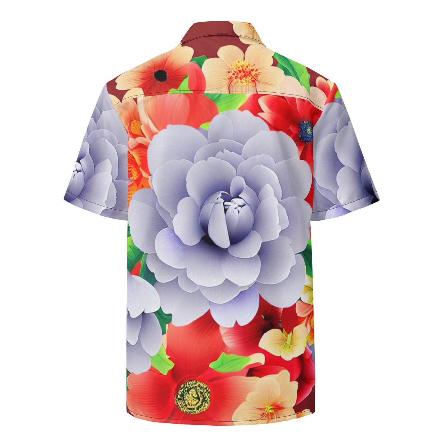 DMV 0035 Floral Unisex button shirt