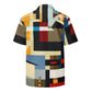 DMV 0023 Abstract Art Unisex button shirt