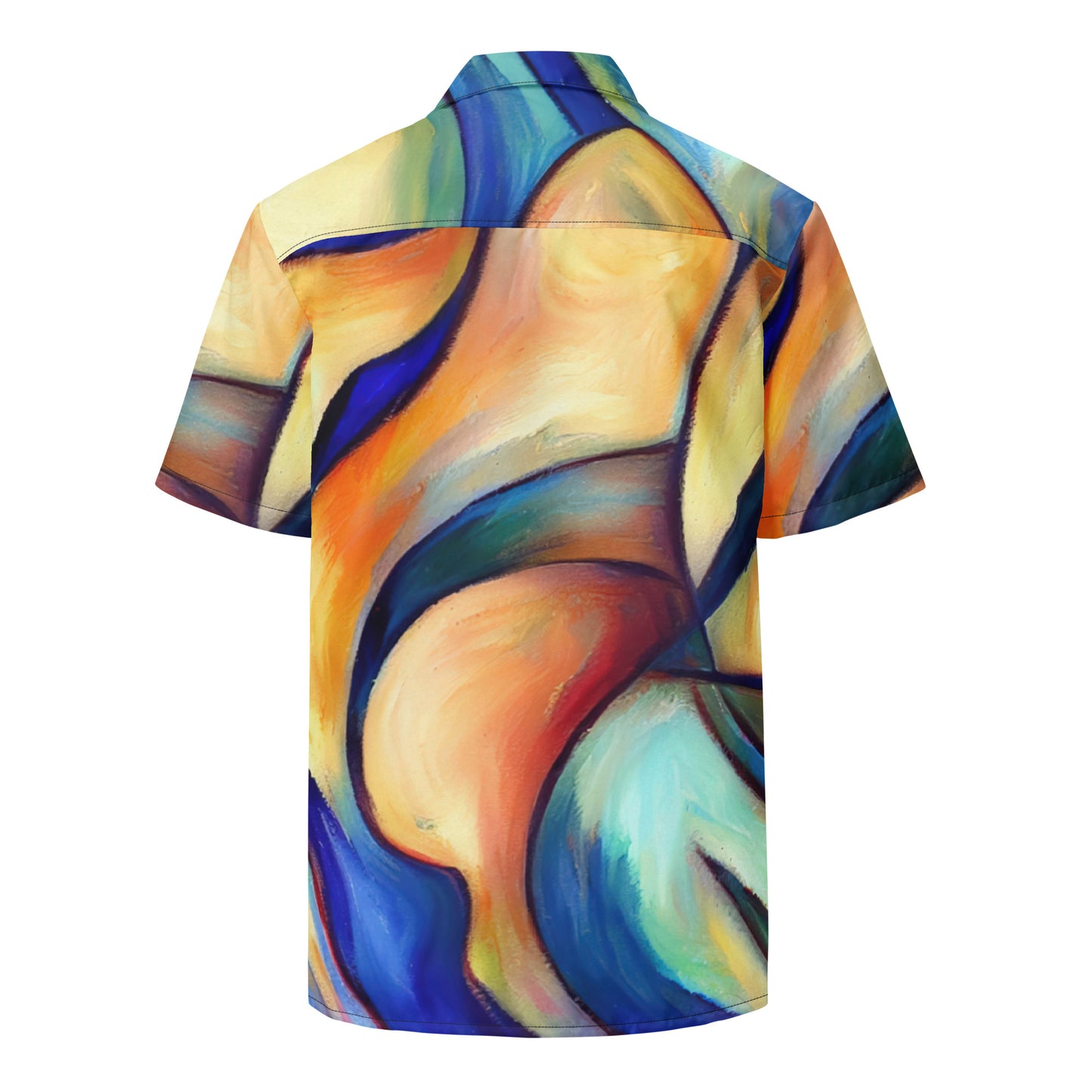 DMV 0162 Abstract Art Unisex button shirt