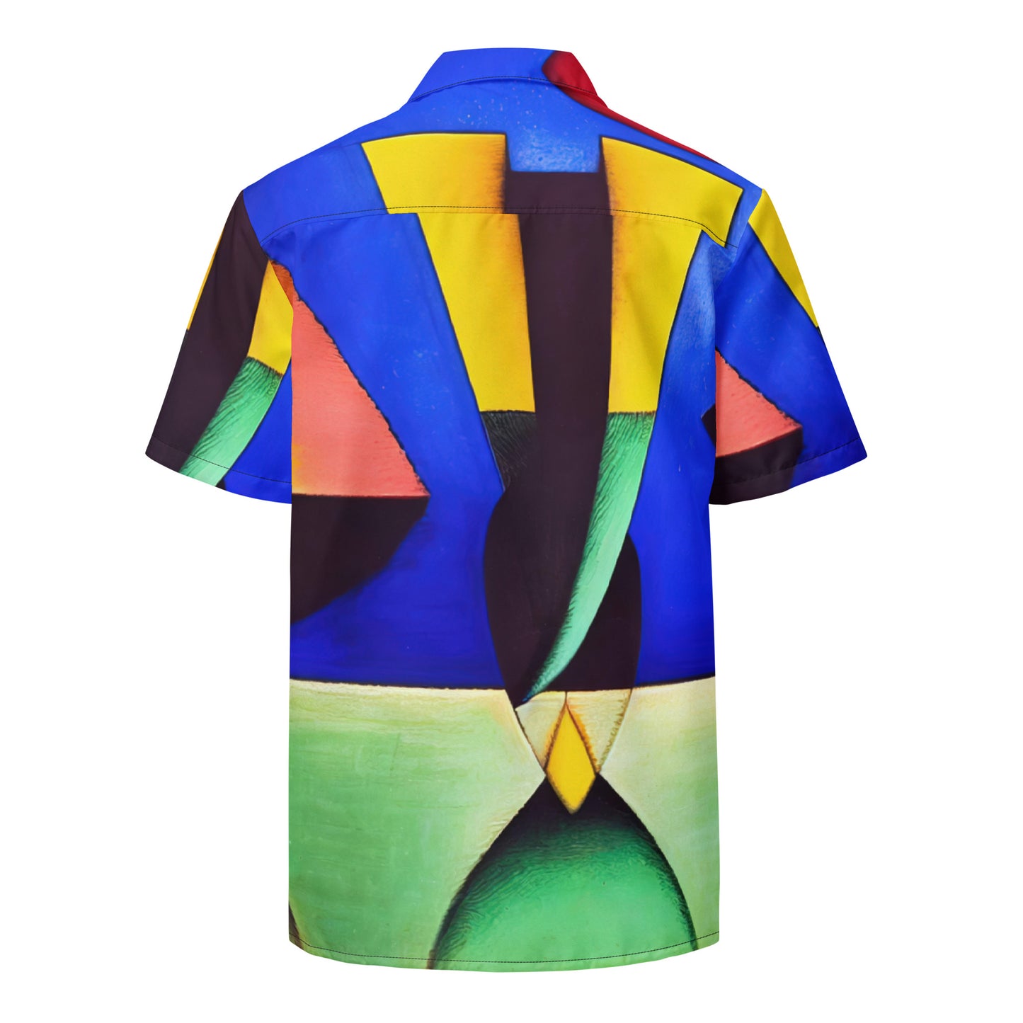 DMV 0255 Retro Art Unisex button shirt