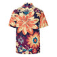 DMV 0253 Floral Unisex button shirt