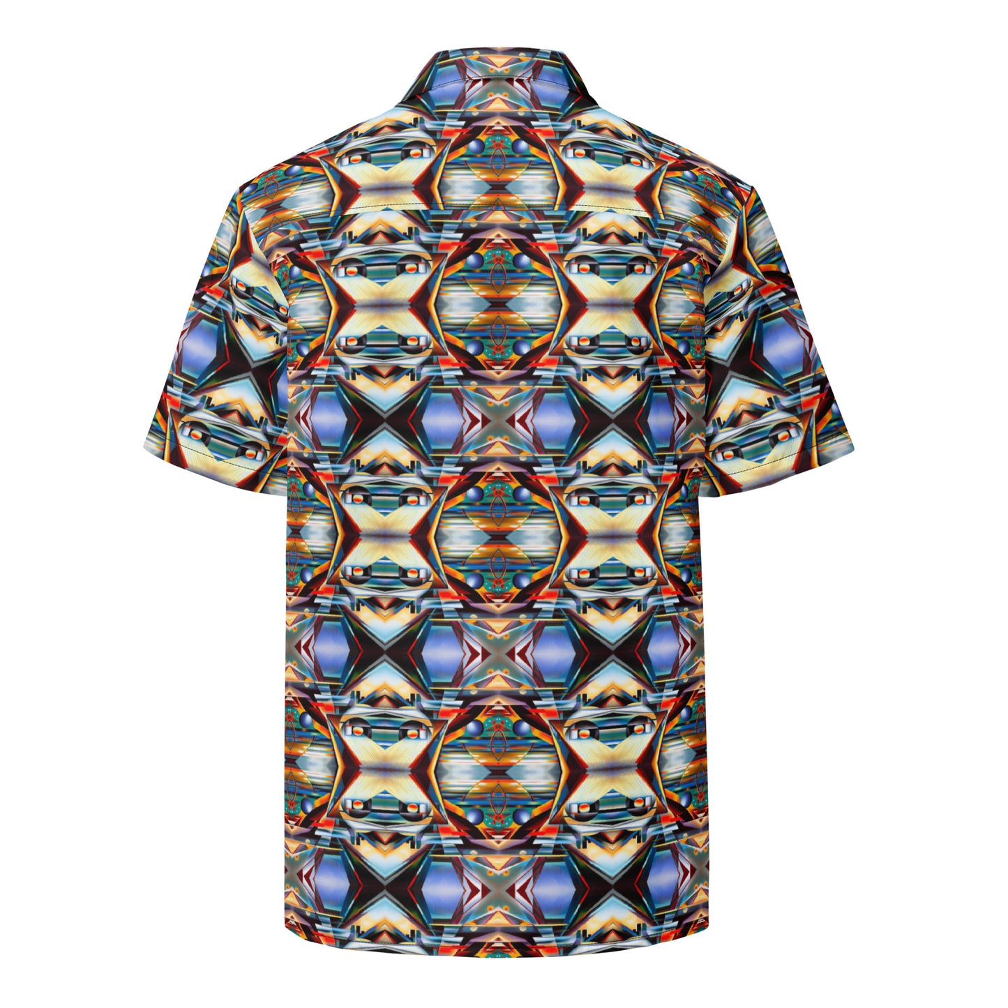 DMV 0221 Conceptual Artsy Unisex button shirt