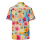 DMV 0106 Floral Unisex button shirt