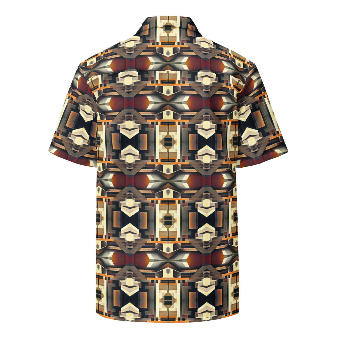 DMV 0247 Geo Boho Unisex button shirt