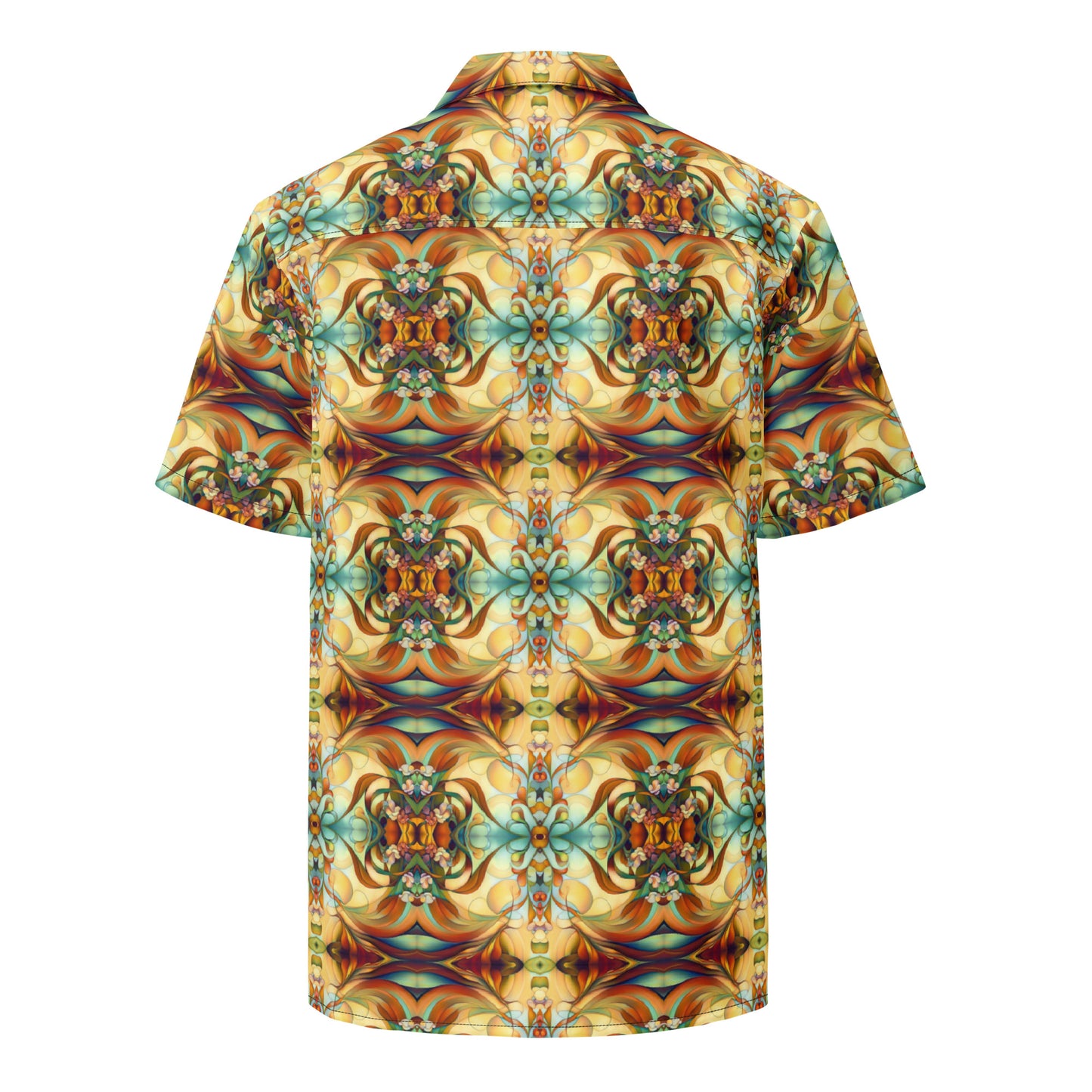 DMV 0123 Chic Boho Unisex button shirt