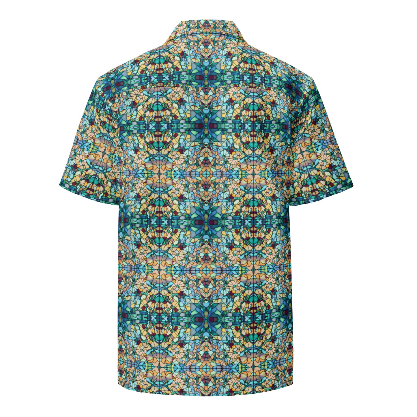 DMV 0254 Chic Boho Unisex button shirt