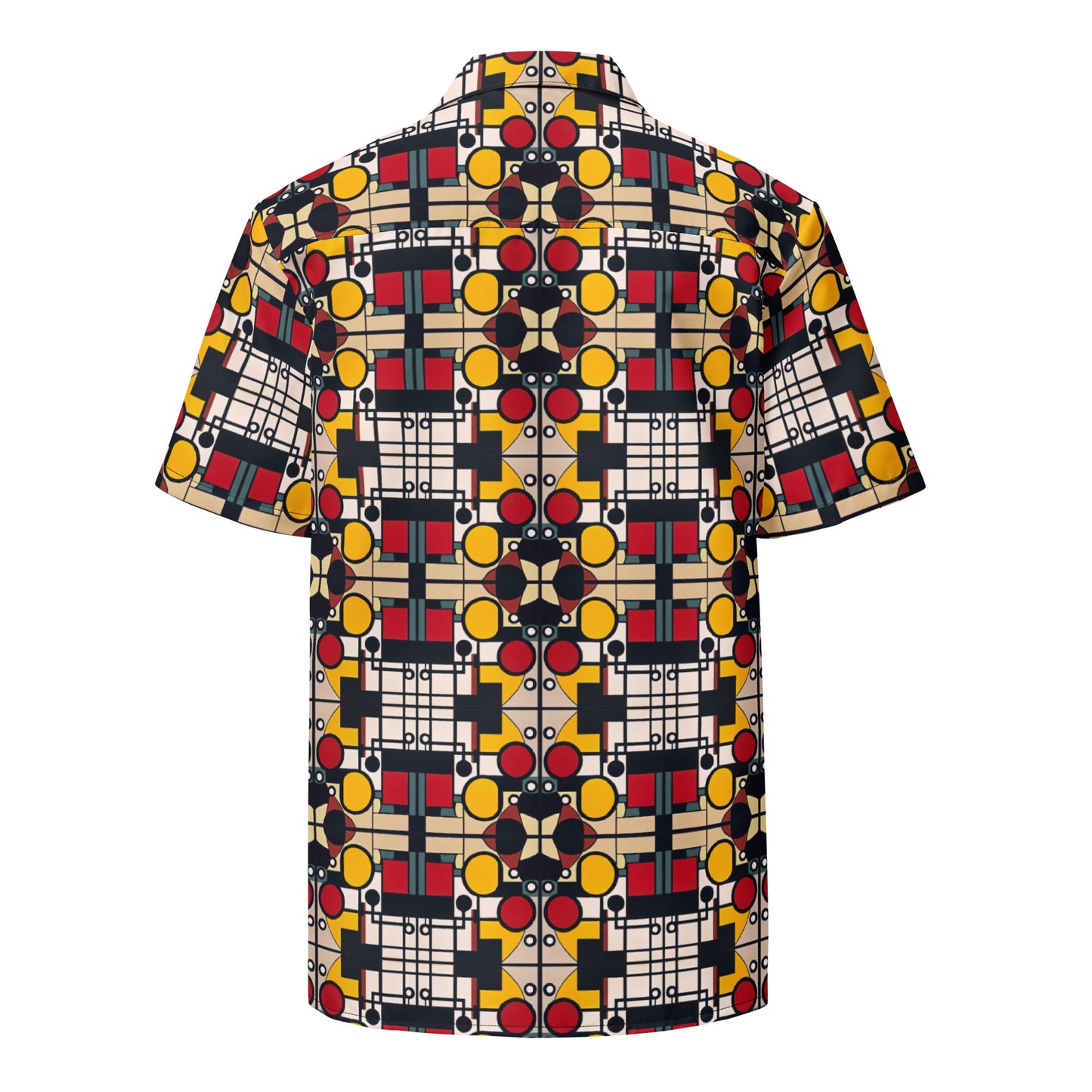 DMV 0142 Geo Boho Unisex button shirt