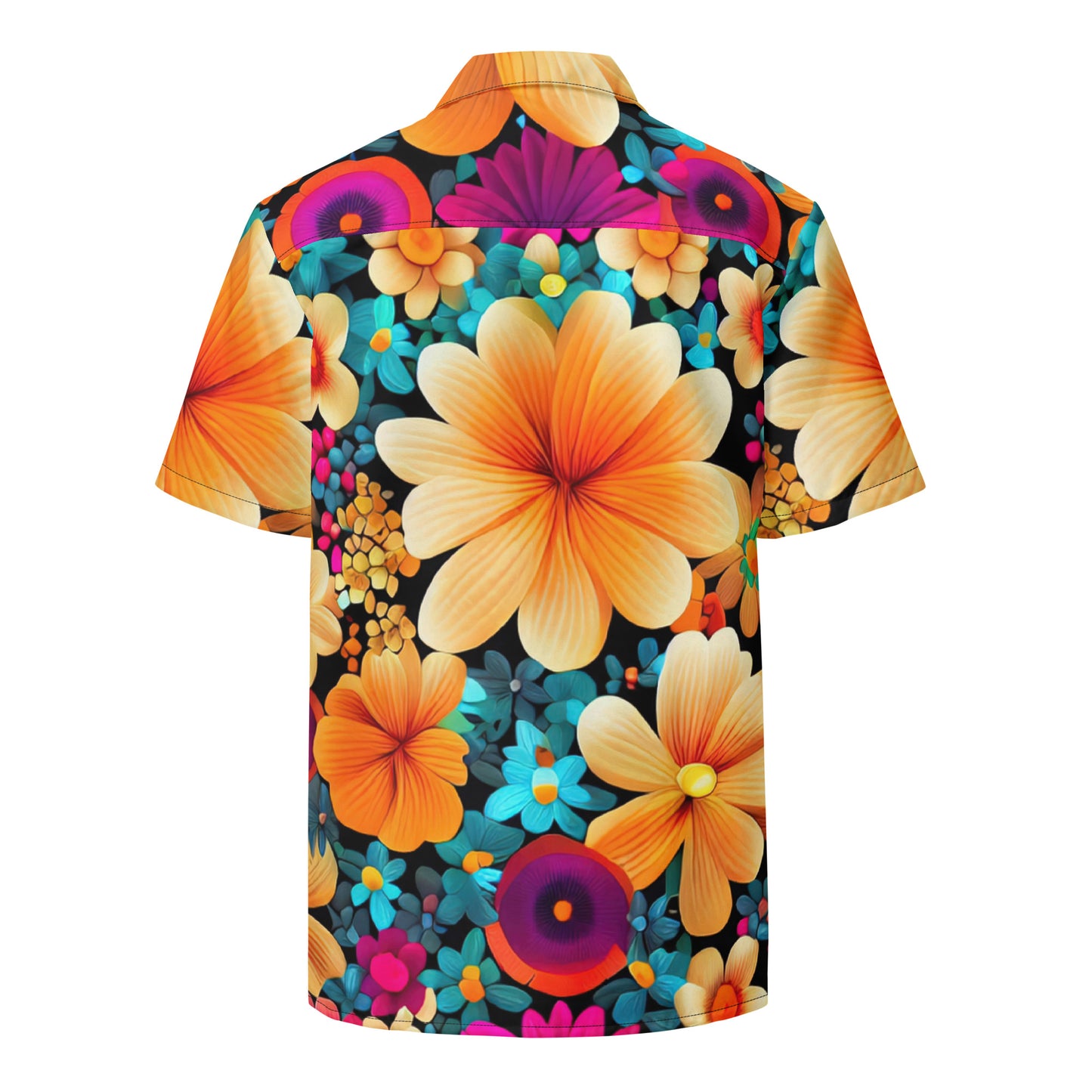 DMV 0259 Floral Unisex button shirt