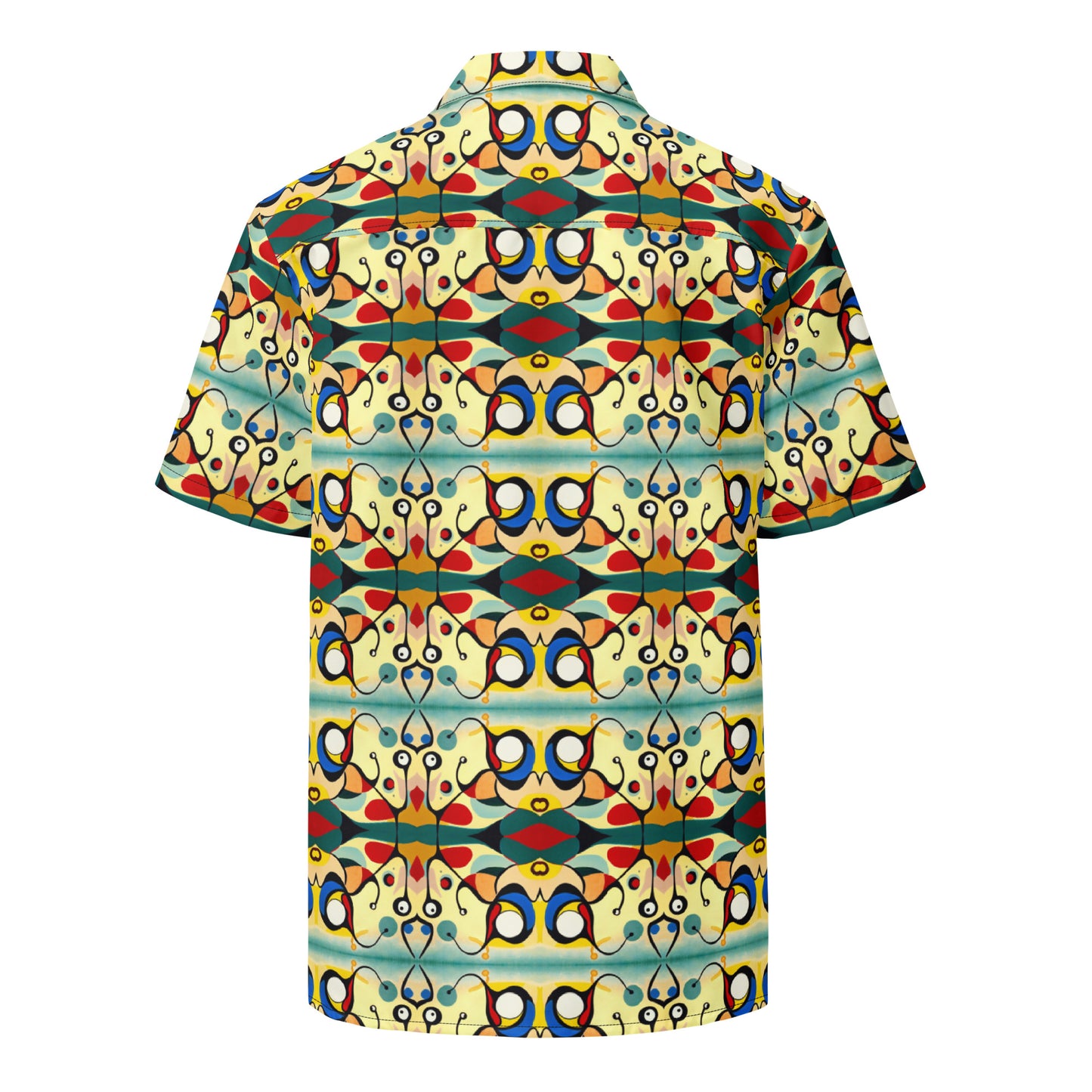 DMV 0405 Vintage Artsy Unisex button shirt