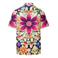 DMV 0307 Floral Unisex button shirt