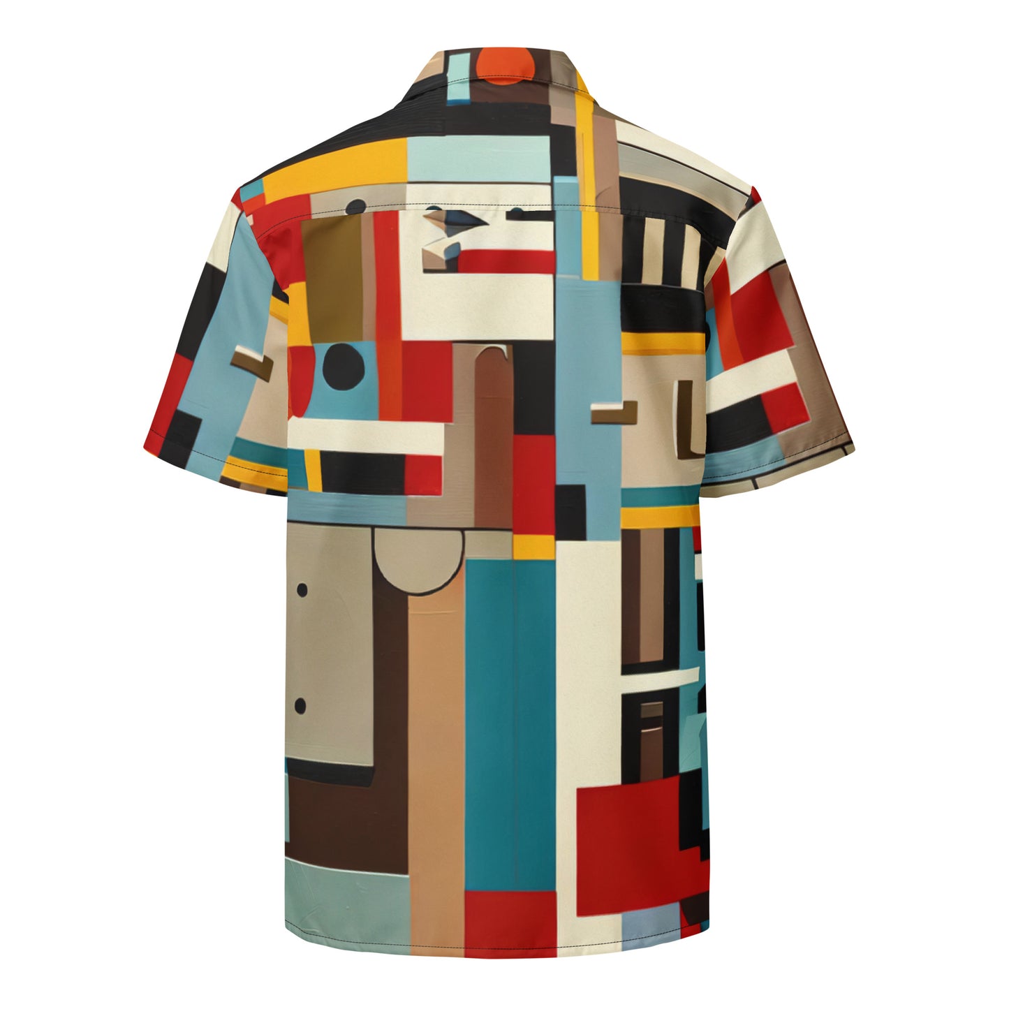 DMV 0413 Abstract Art Unisex button shirt